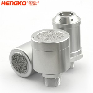 恒歌定制孔徑0.2-120μm不銹鋼氣體傳感器防爆外殼，耐腐蝕防水金屬過濾器