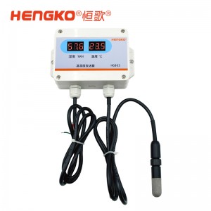 4-20mA 可拆換探頭 帶顯-HG803-8W4P 溫濕度傳感器